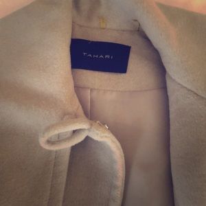 Grey Tahari cape